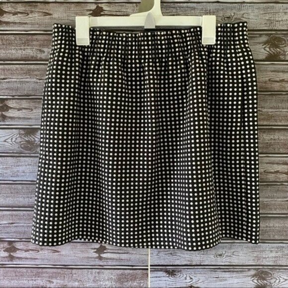 NWT J Crew Factory Women's Polka-Dot Skirt Size 14 - Picture 1 of 6